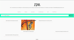 Desktop Screenshot of internationaljournalofresearch.org